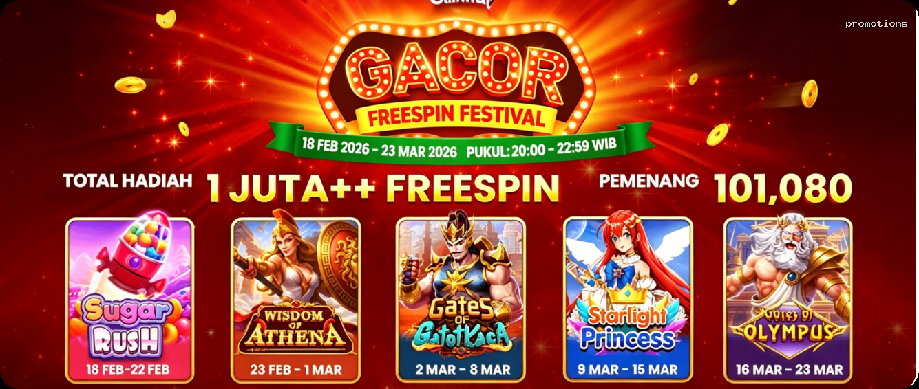 Login promotions Sekarang Bonus Melimpah